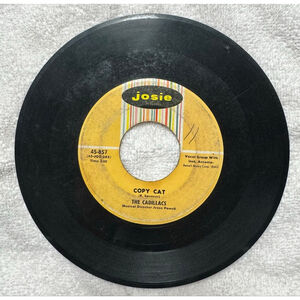 1959 Josie Records 45 RPM The Cadillacs “Jay Walker”